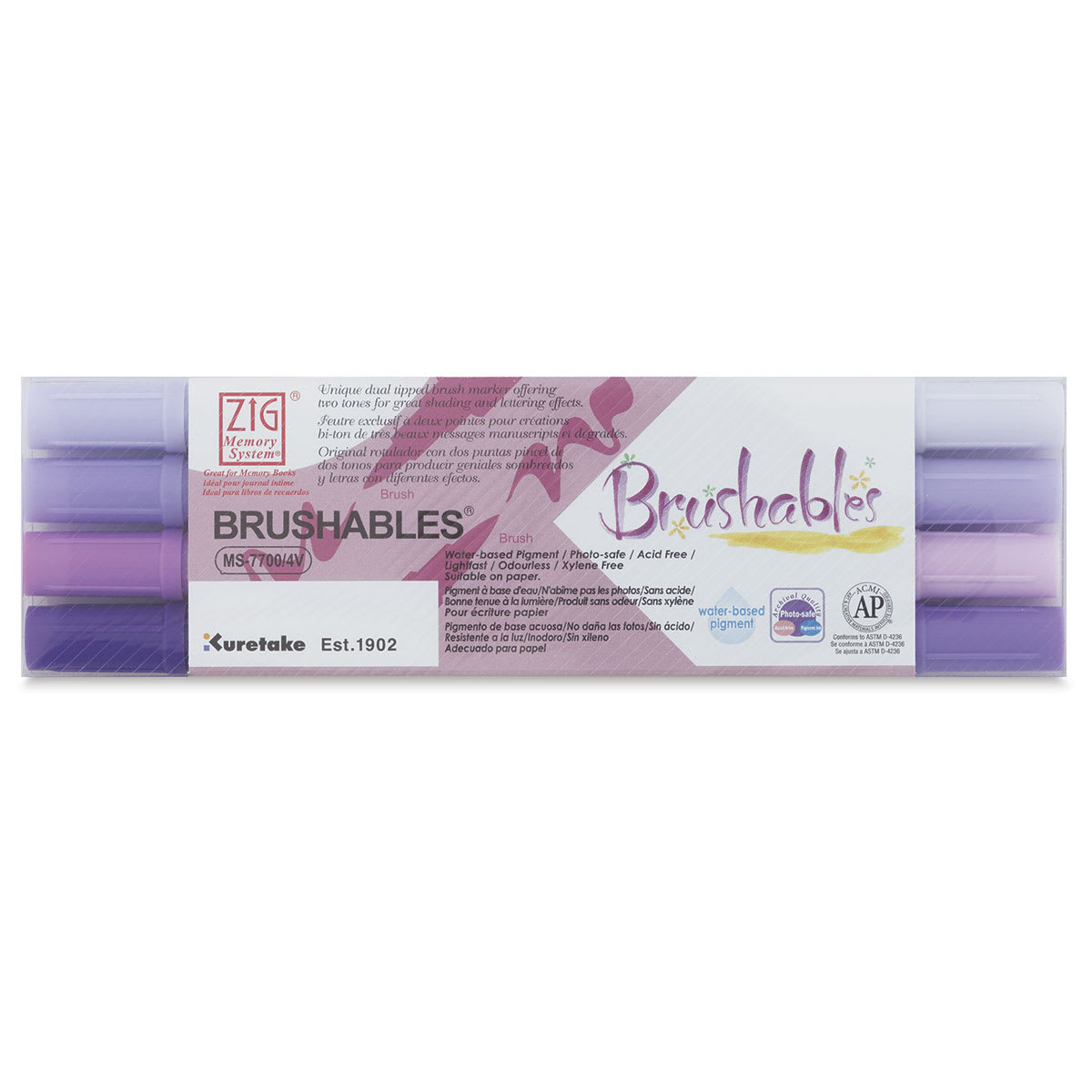 Zig Brushables Dual Tip Markers and Sets