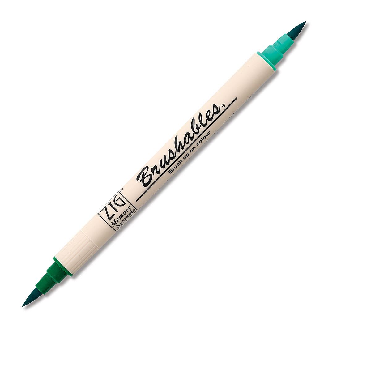 Zig Brushables Dual Tip Marker - Pure Green