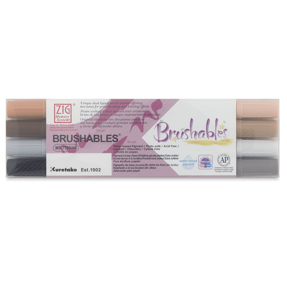 Zig Brushables Dual Tip Markers and Sets