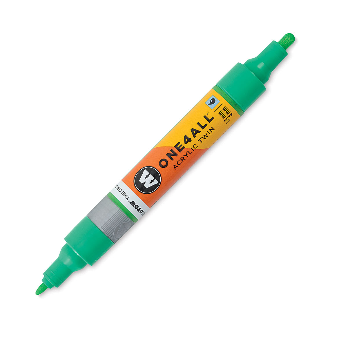 Molotow One4All Acrylic Twin Marker - KACA077 Green