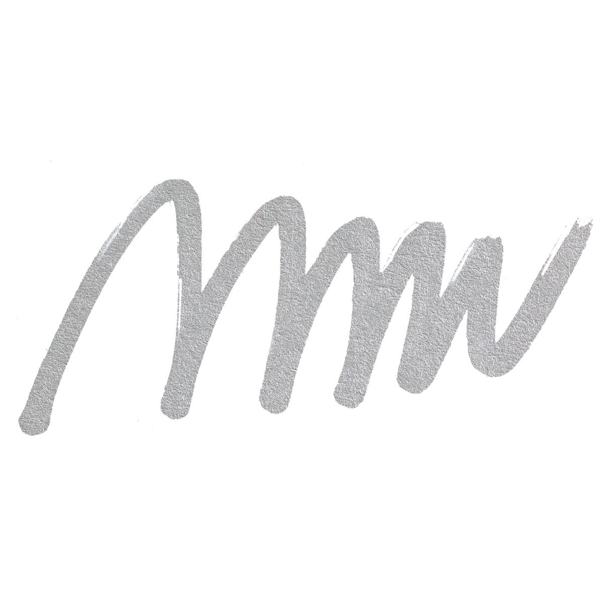 Molotow Chalk Marker - Metallic Silver, 4 mm swatch