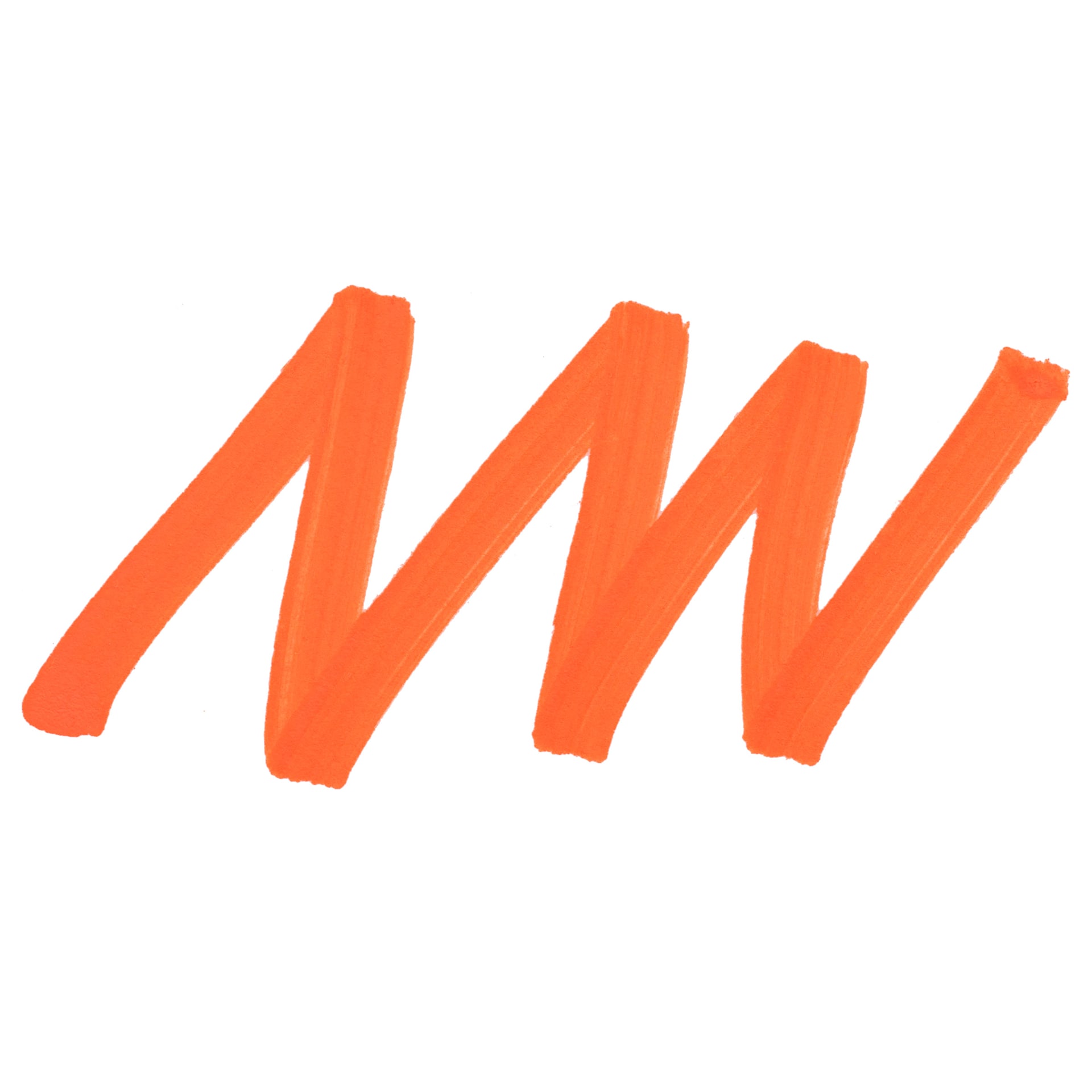 VersaChalk Wet Erase Liquid Chalk Marker - Neon Orange, 5 mm, swatch
