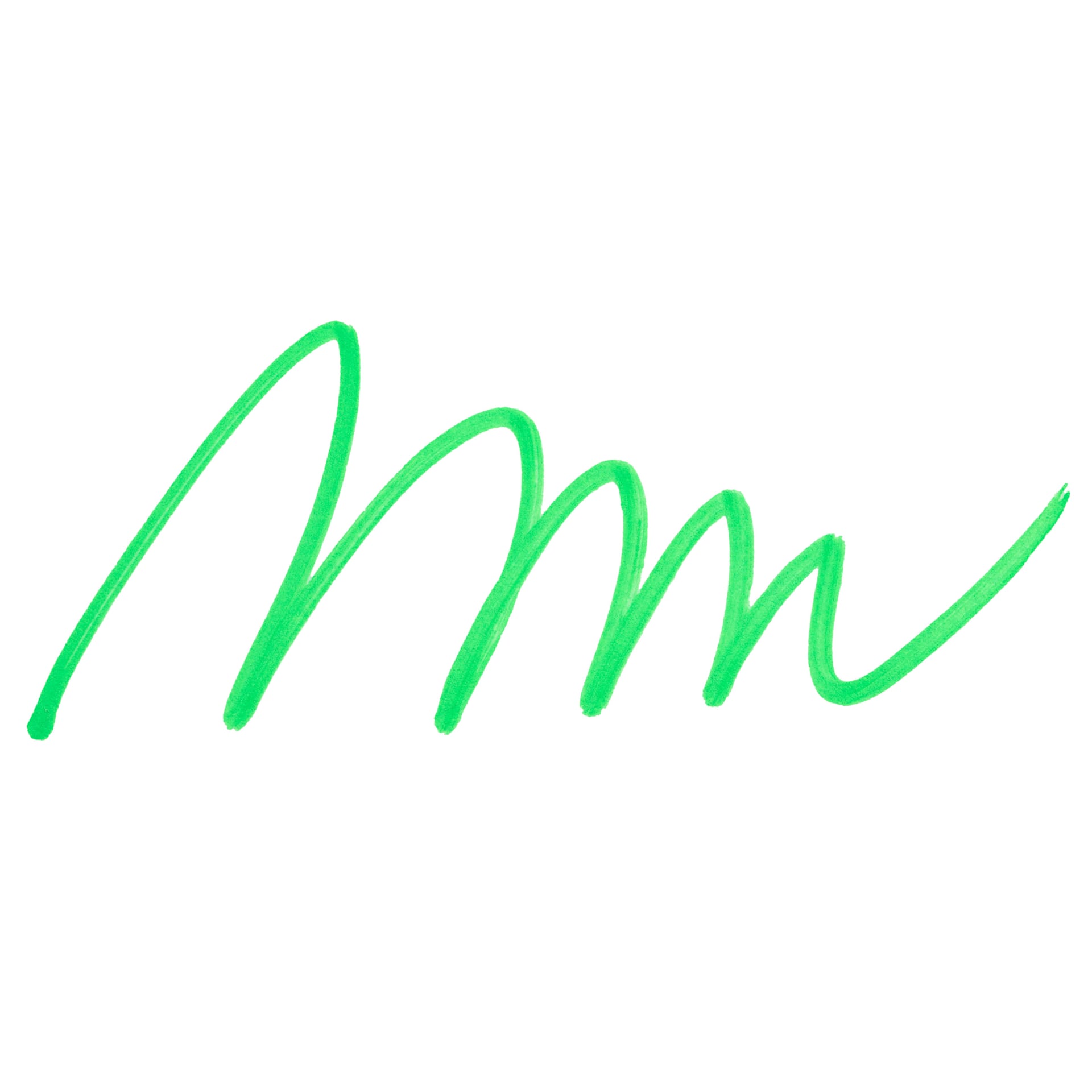 VersaChalk Wet Erase Liquid Chalk Marker - Neon Green, 3 mm, swatch