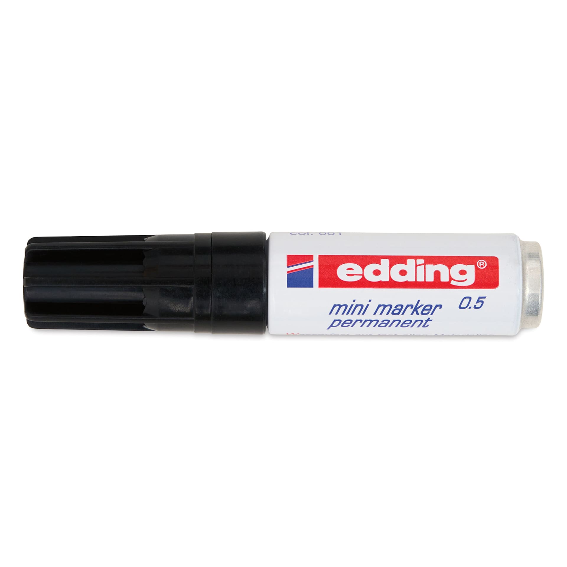Edding Mini Permanent Marker - Black, Bullet Nib