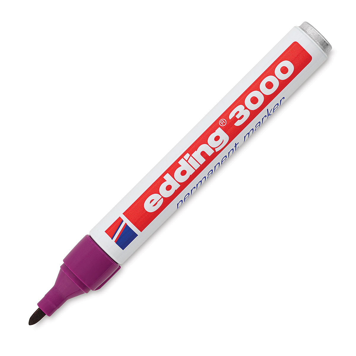 Edding Permanent Marker - Magenta, 3000, Bullet Nib