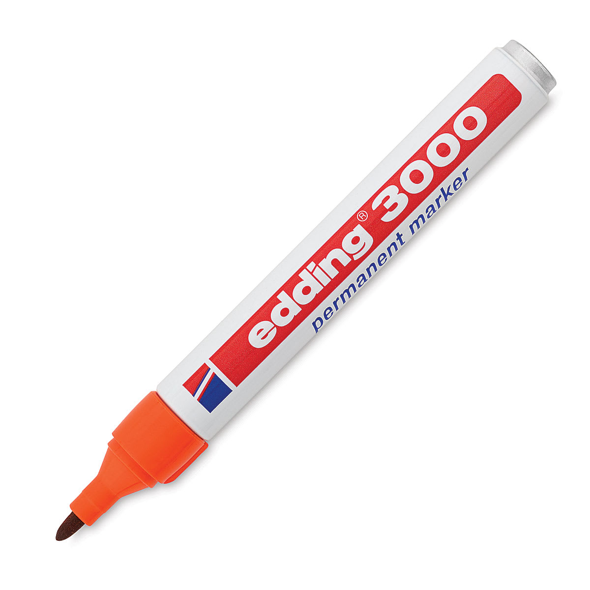 Edding Permanent Marker - Orange, 3000, Bullet Nib