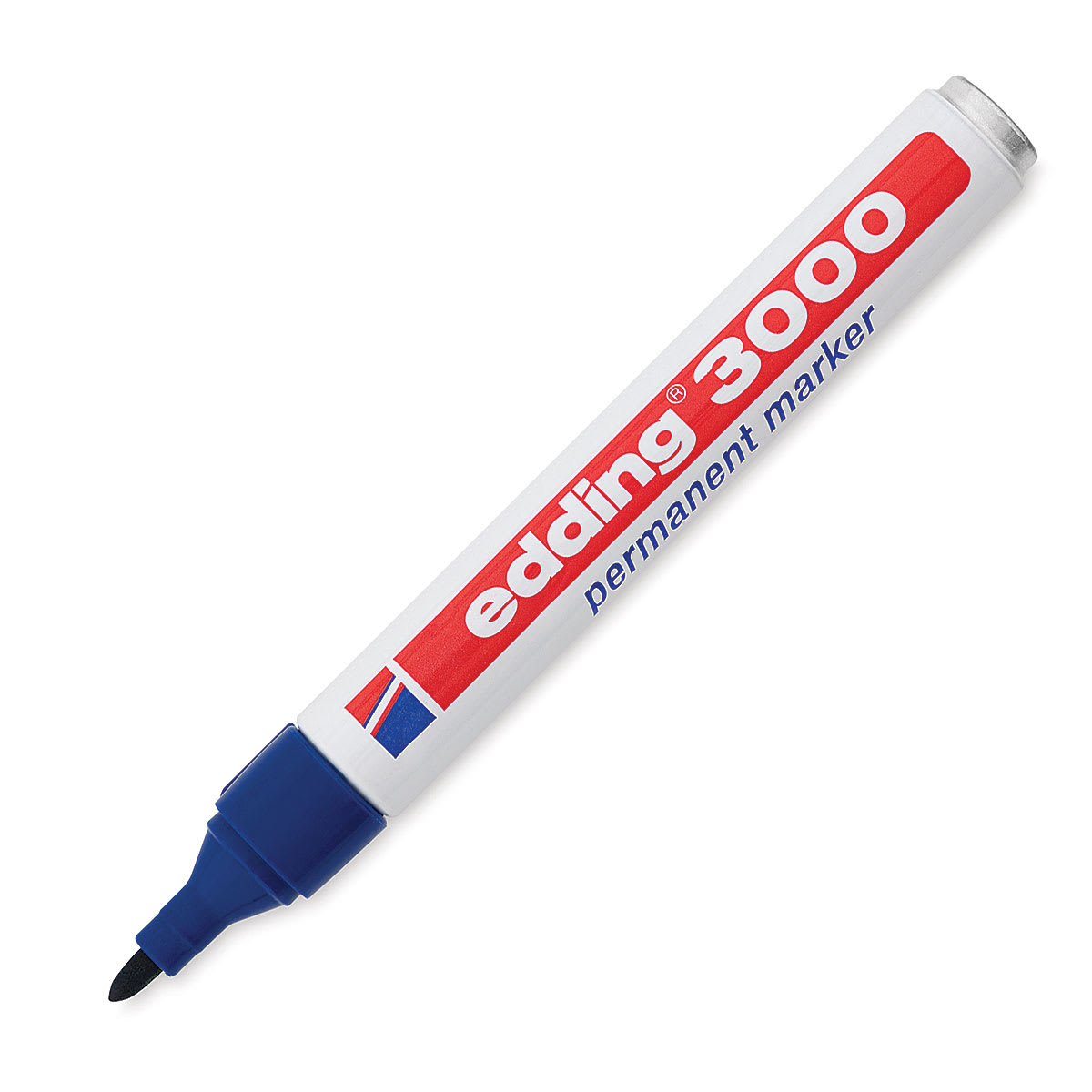 Edding Permanent Marker - Blue, 3000, Bullet Nib
