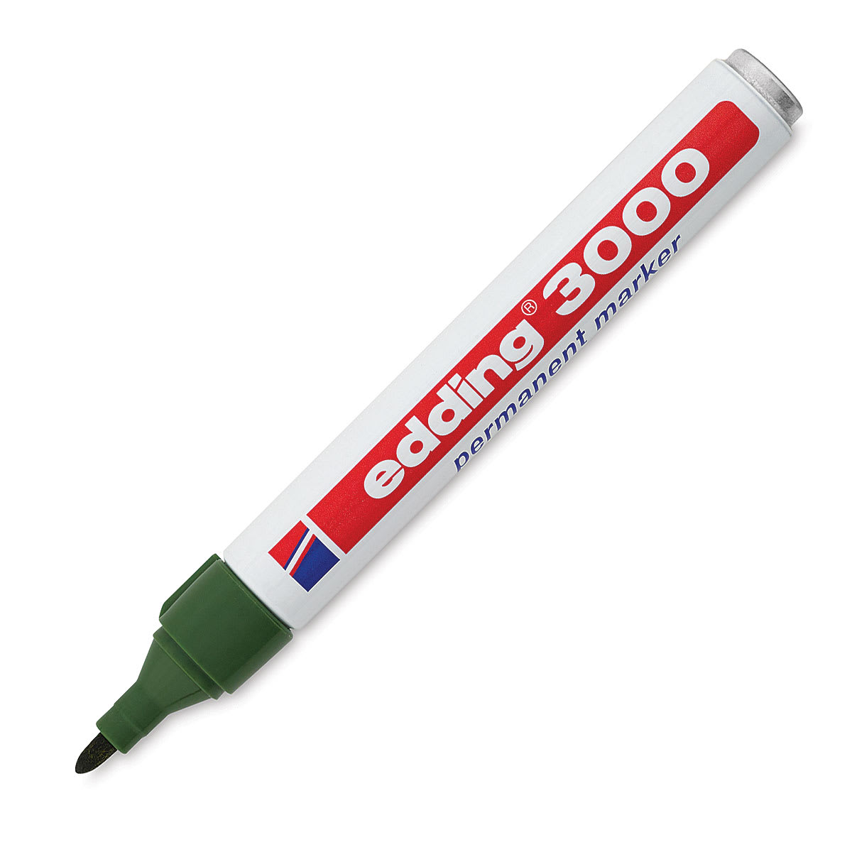Edding Permanent Marker - Olive Green, 3000, Bullet Nib
