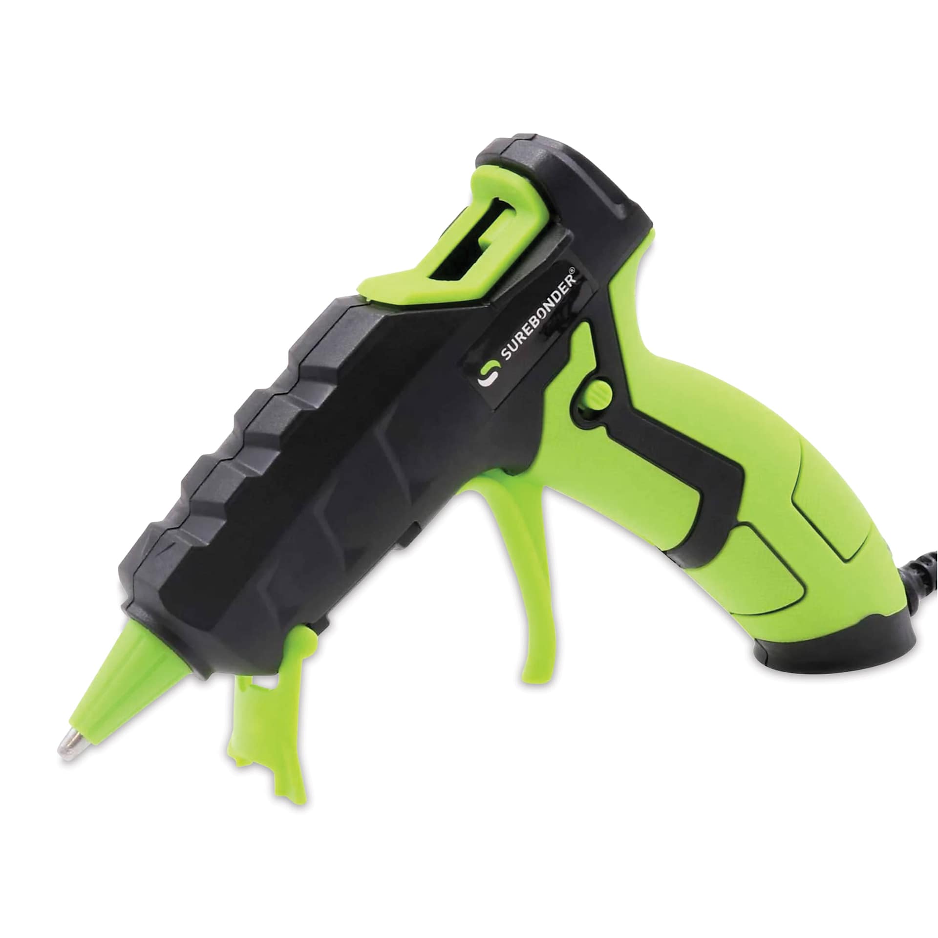 Surebonder Specialty Mini High Temp Glue Gun, outside of packaging. 