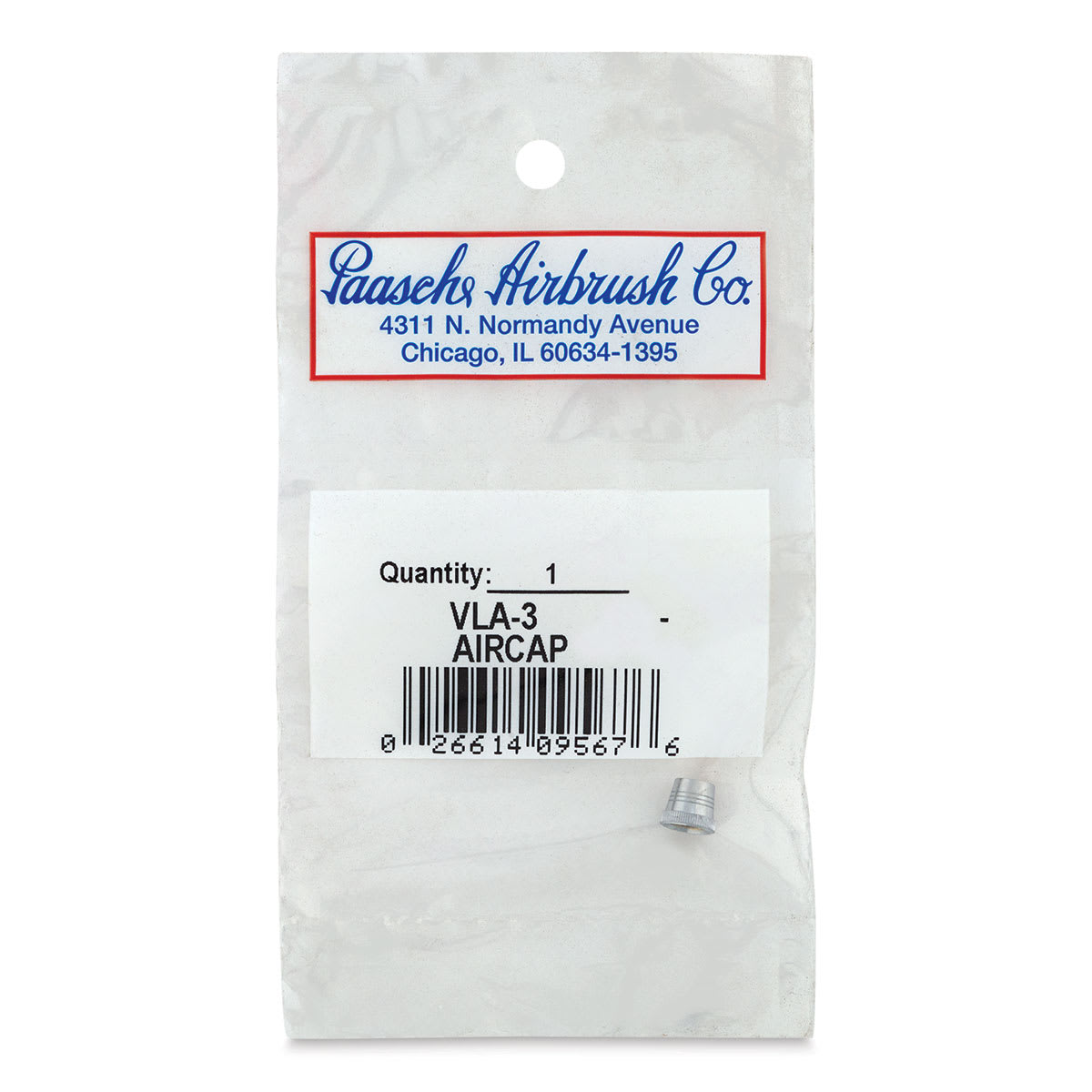 Paasche Model VL Airbrush Aircap - Size 3, VLA3 (in package)