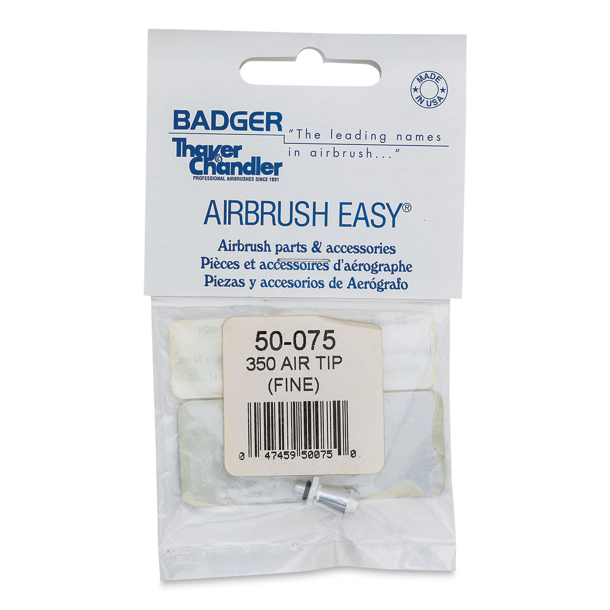 Badger 350 Airbrush Air Tip - Fine (in package)