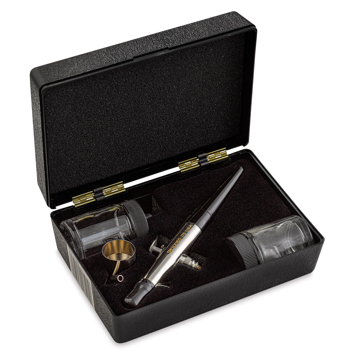 Badger Crescendo 175 Double Action Airbrush - Fine Tip Set shown in open package