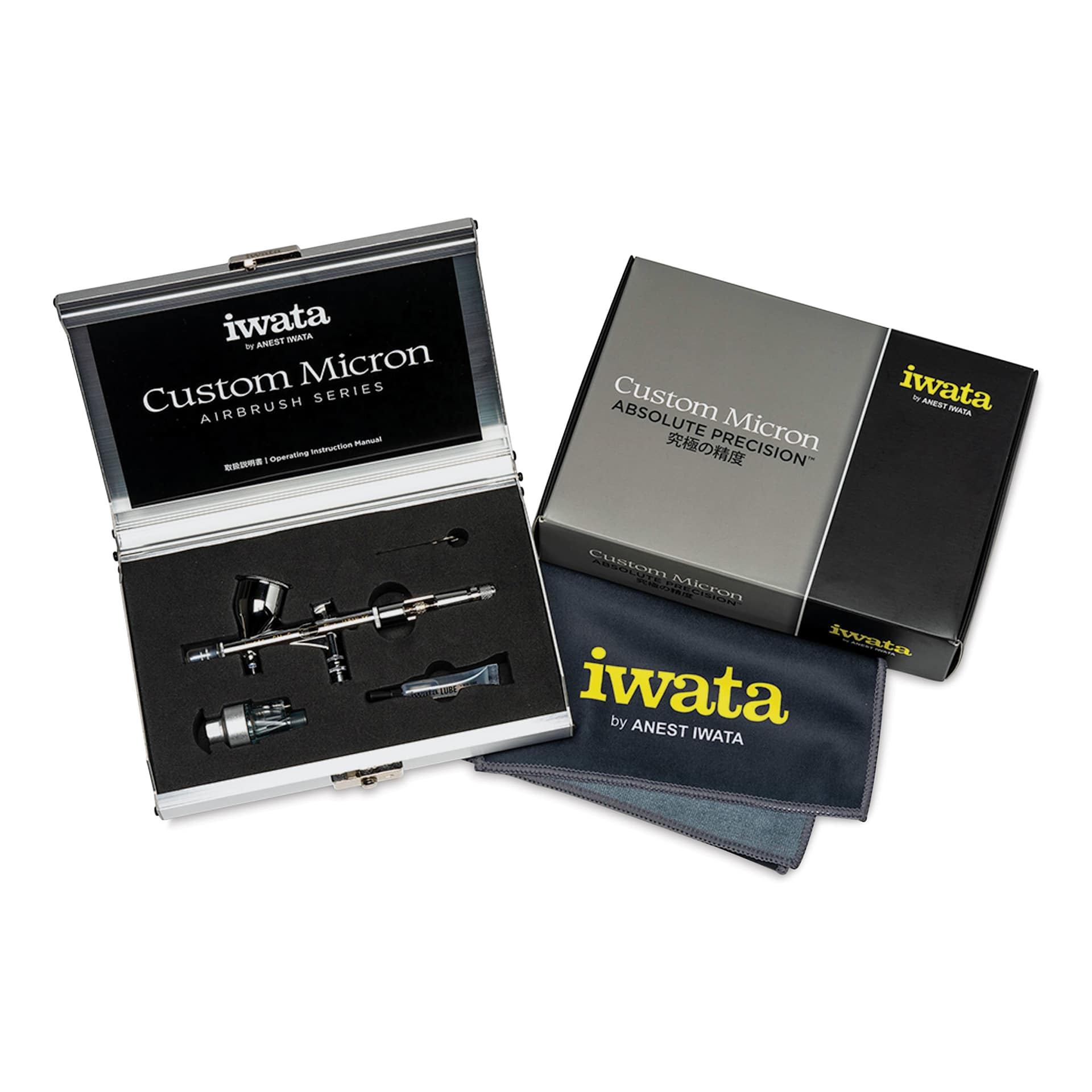 Iwata Micron Series Airbrush - CM-C Plus, 1/3 oz, Gravity-Feed (In package)