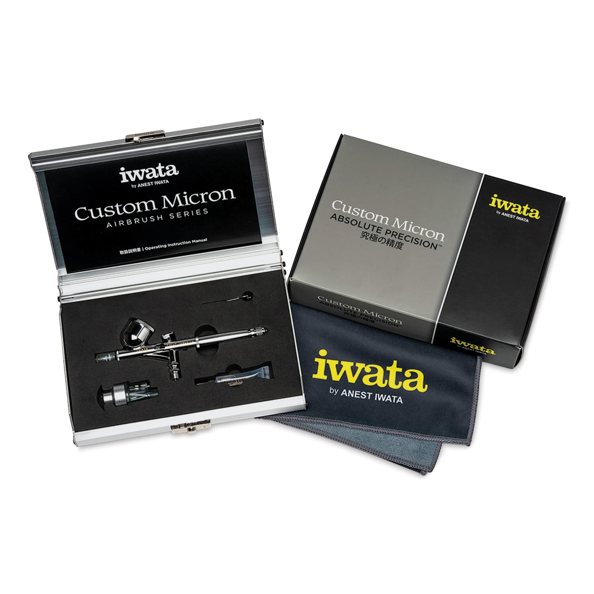 Iwata Micron Series Airbrush - CM-C, 1/4 oz, Gravity-Feed (In package)