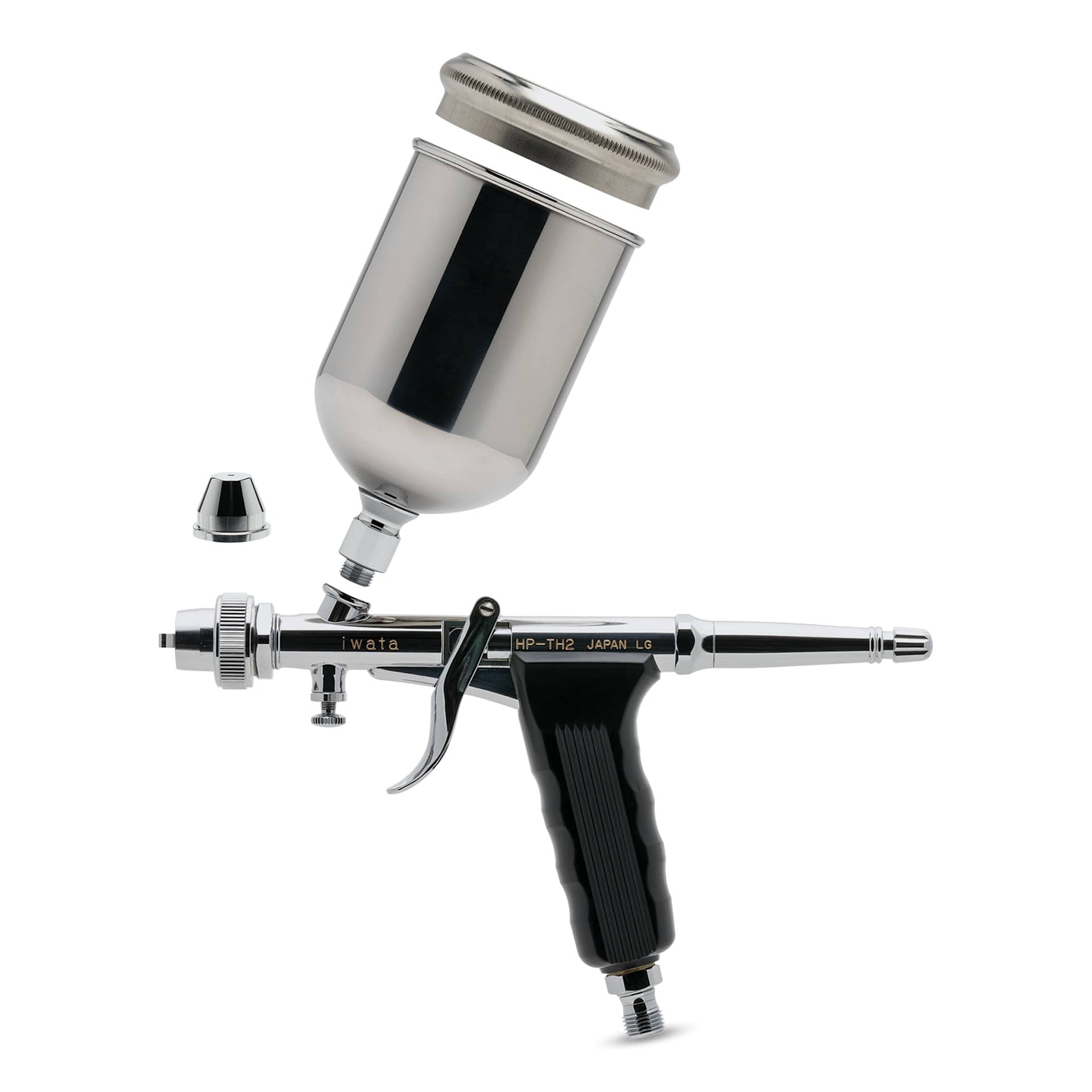 Iwata HP Plus Series Airbrush - HP-TH2 (Feed cup detached)