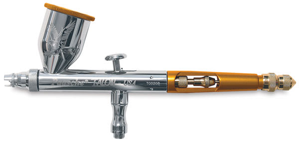 Paasche Talon Double Action Airbrush - Side view of airbrush only
