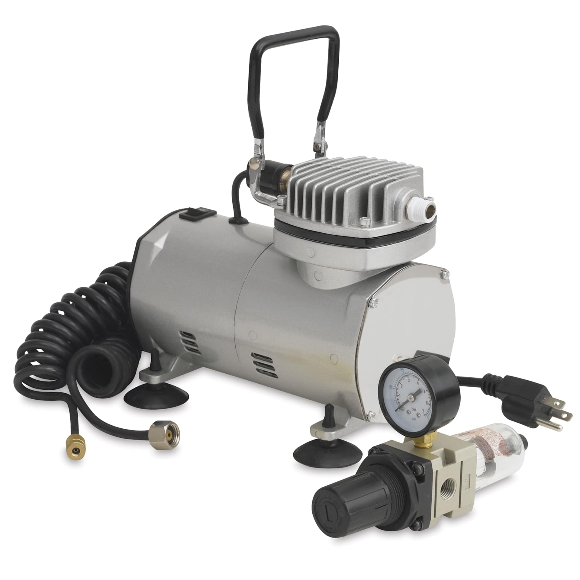 SilentAire Scorpion I Airbrush Compressor - Single Piston