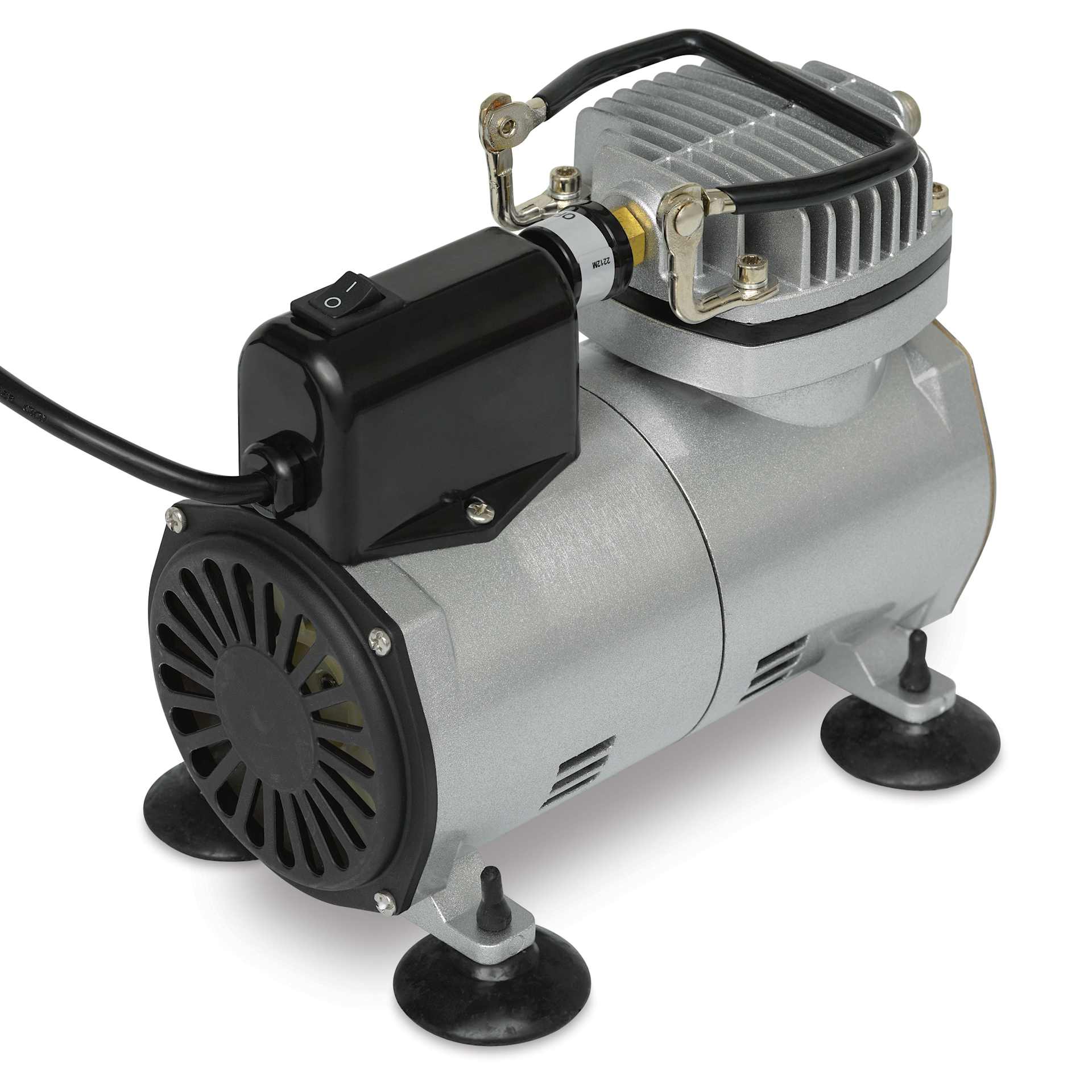 Badger Airstorm Compressor, back of compressor