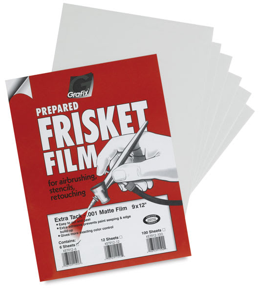 Frisket Film, Pkg of 6 Sheets