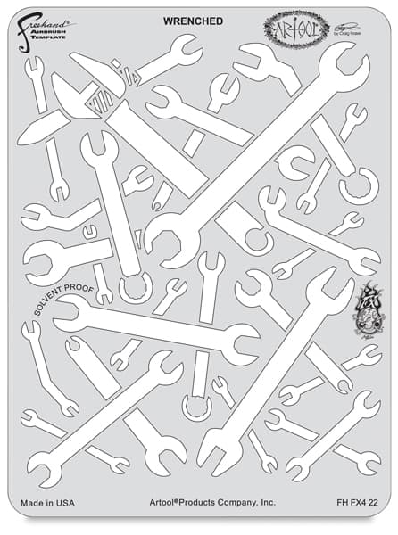 Kustom FX 4 Wrenched Template