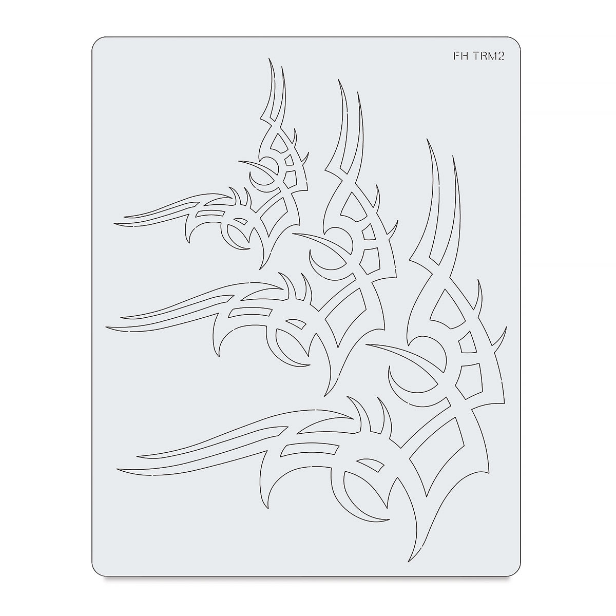 Artool Tribal Master Templates - Offset corner design shown