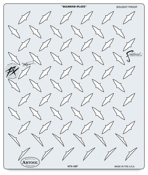 Kustom FX Diamond Plate Template