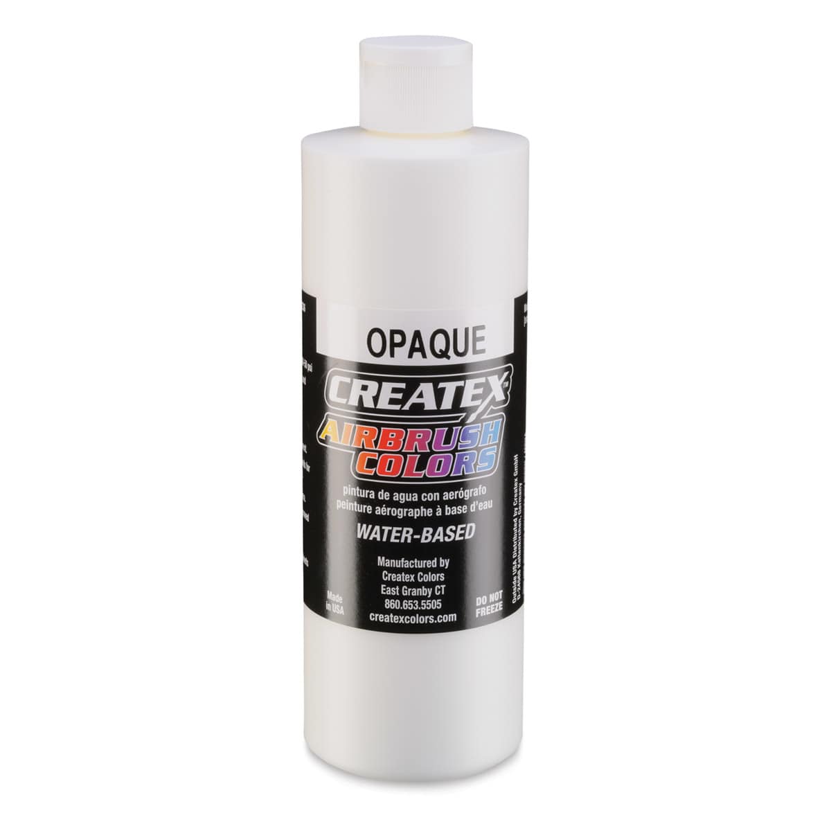 Createx Airbrush Color - 16 oz, Opaque White