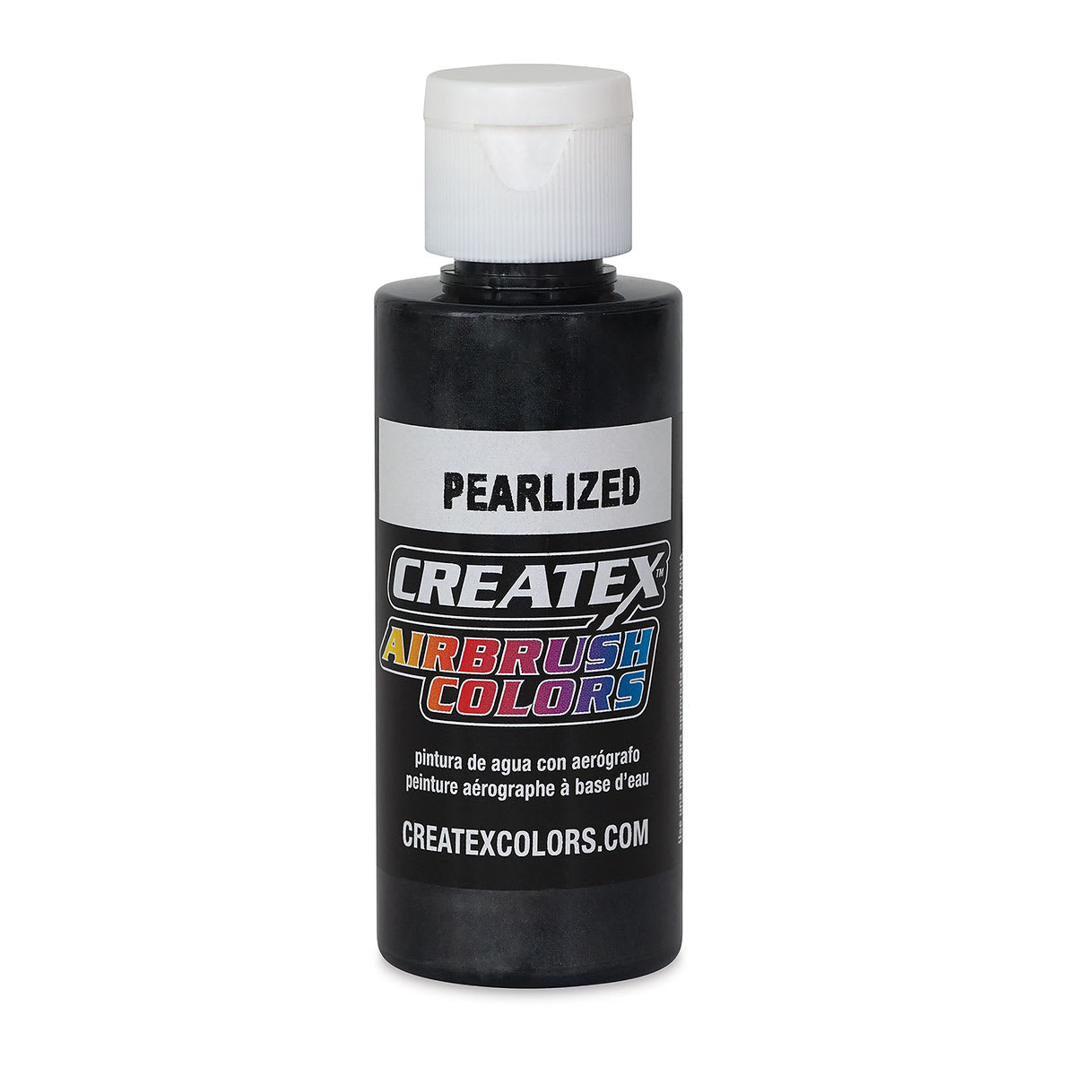Createx Airbrush Color - 2 oz, Pearl Black