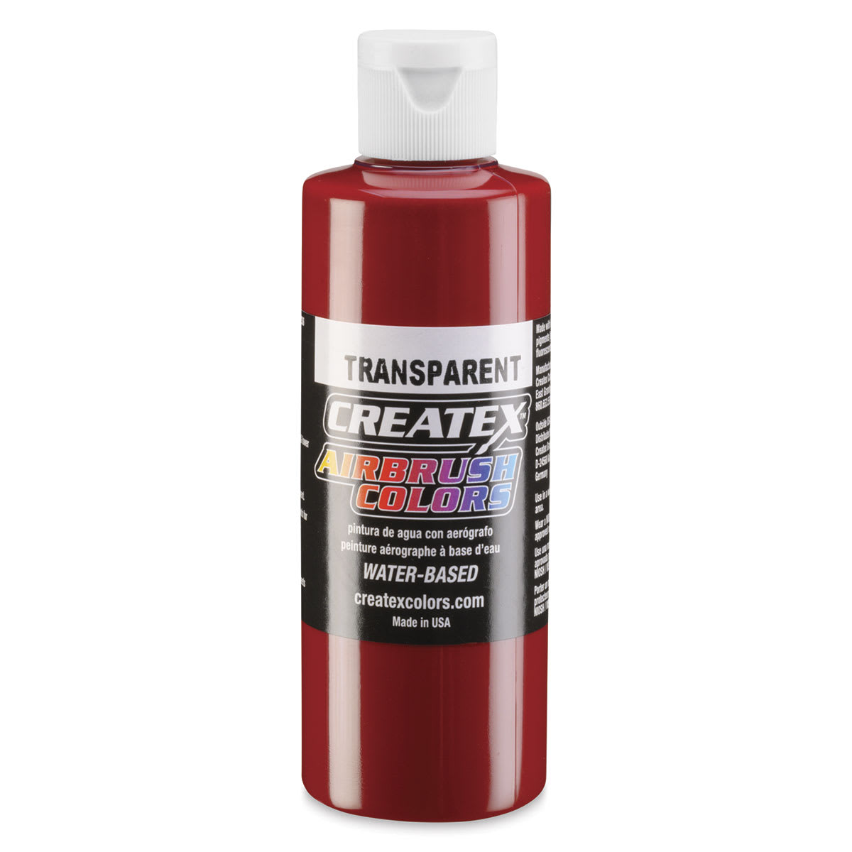 Createx Airbrush Color - 4 oz, Transparent Deep Red