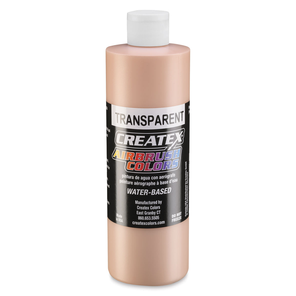 Createx Airbrush Color - 16 oz, Transparent Peach