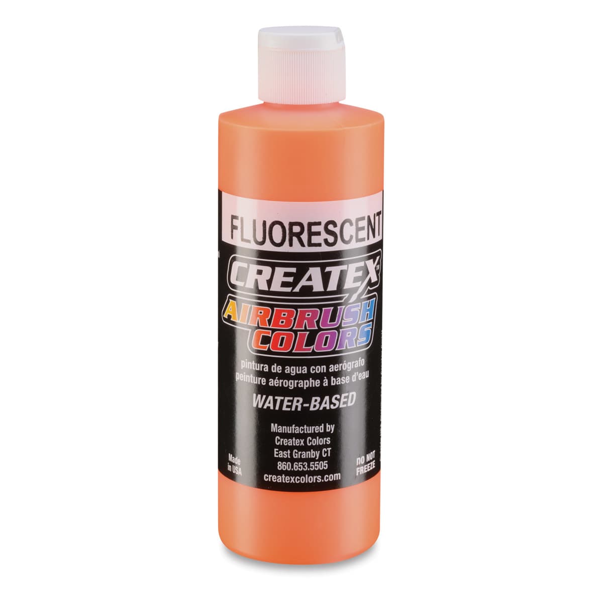 Createx Airbrush Color - 8 oz, Fluorescent Sunburst