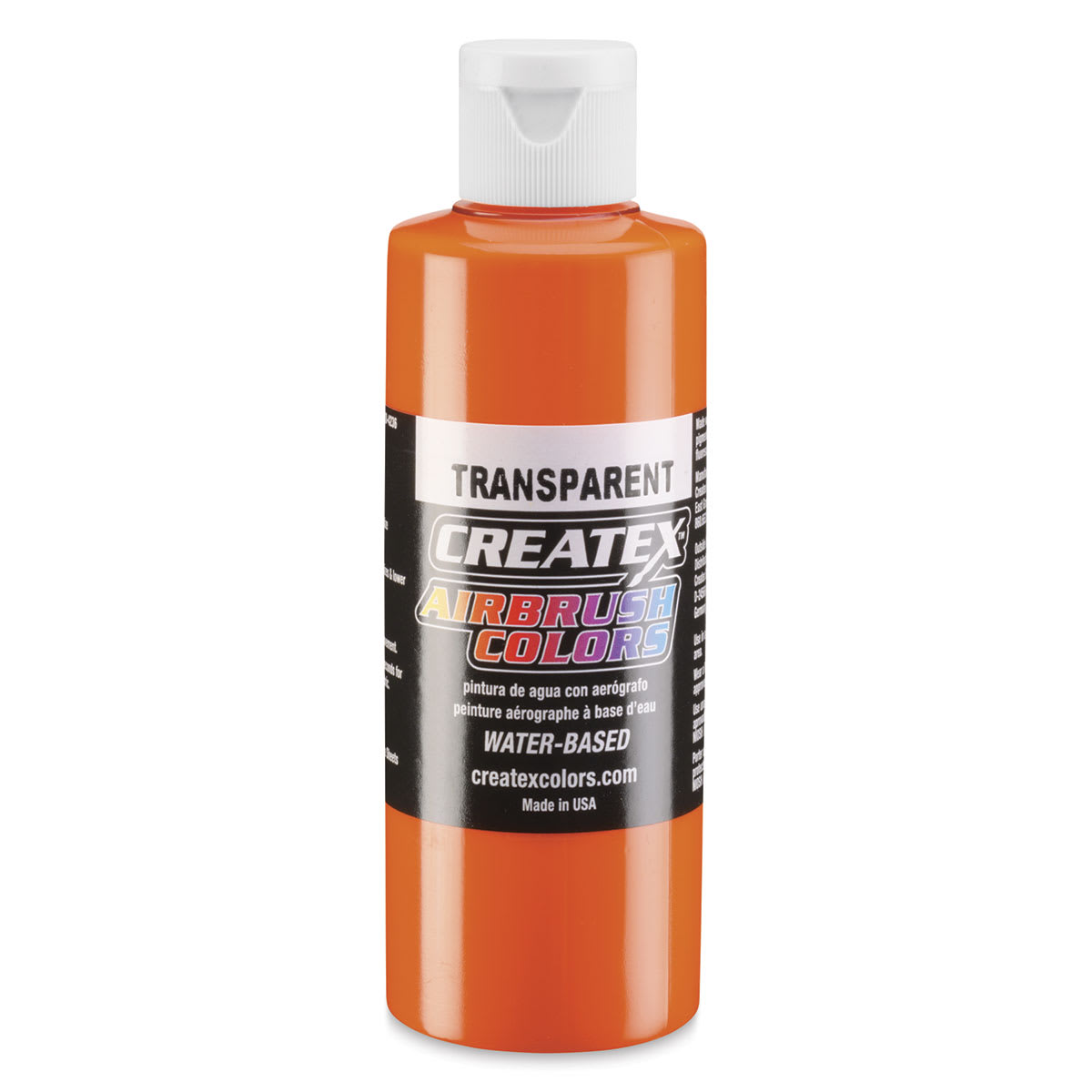 Createx Airbrush Color - 4 oz, Transparent Orange