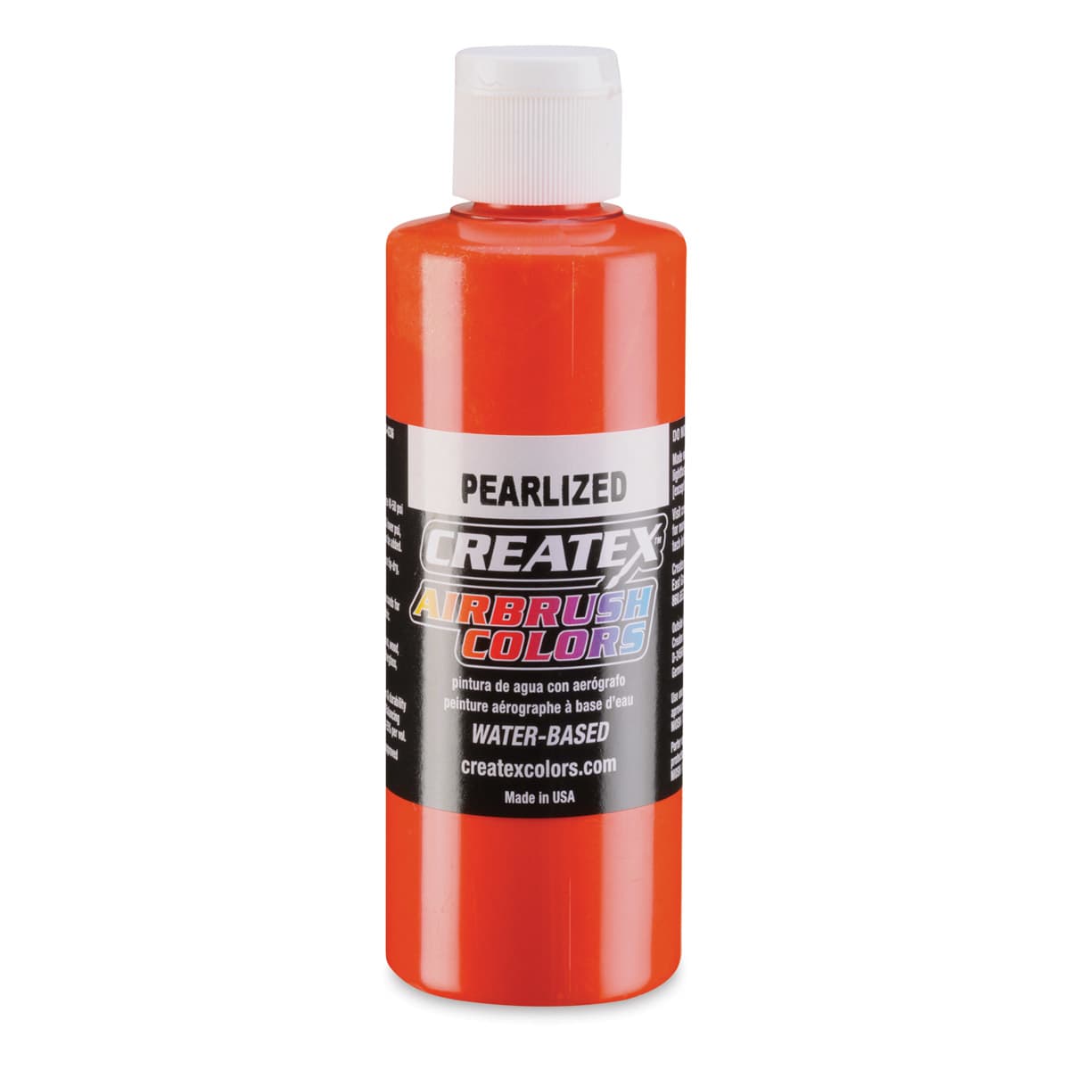 Createx Airbrush Color - 4 oz, Pearl Tangerine