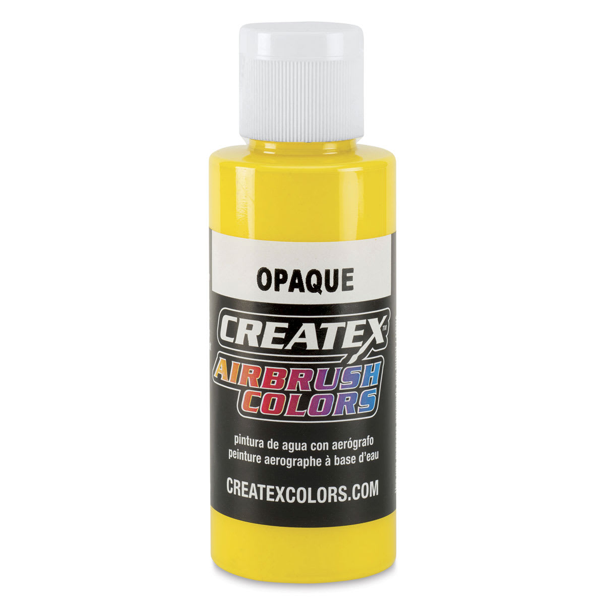 Createx Airbrush Color - 2 oz, Opaque Yellow