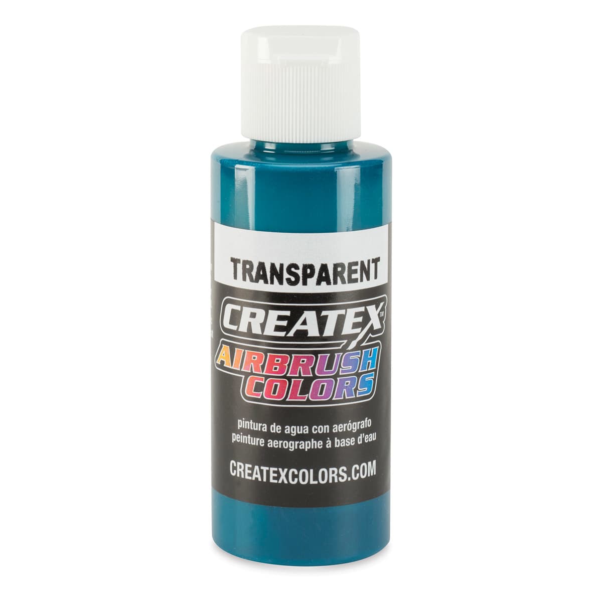 Createx Airbrush Color - 2 oz, Transparent Aqua