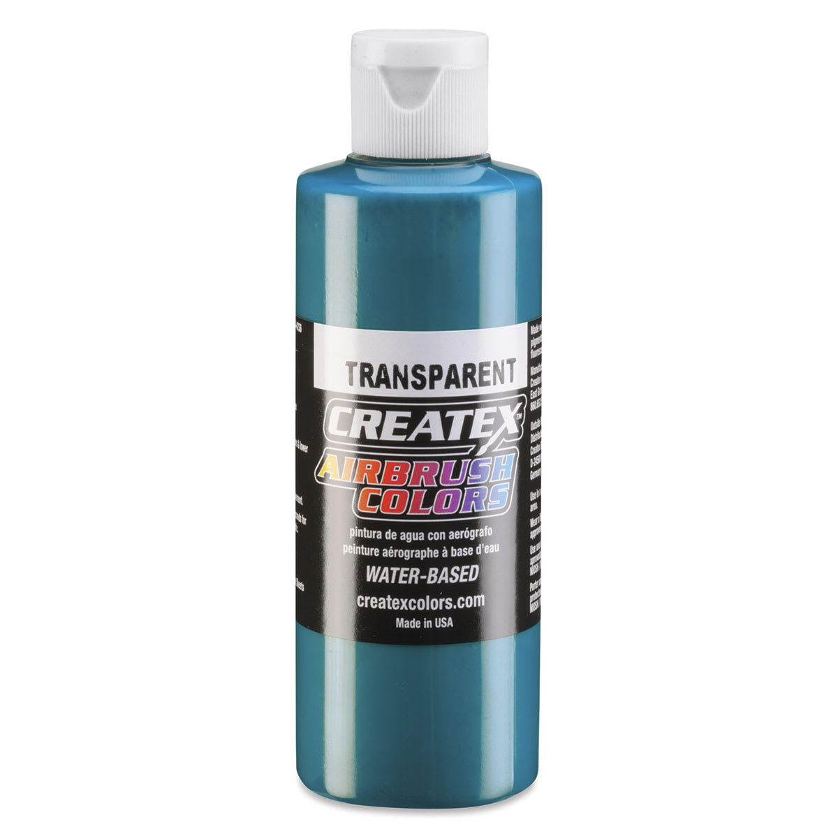 Createx Airbrush Color - 4 oz, Transparent Aqua