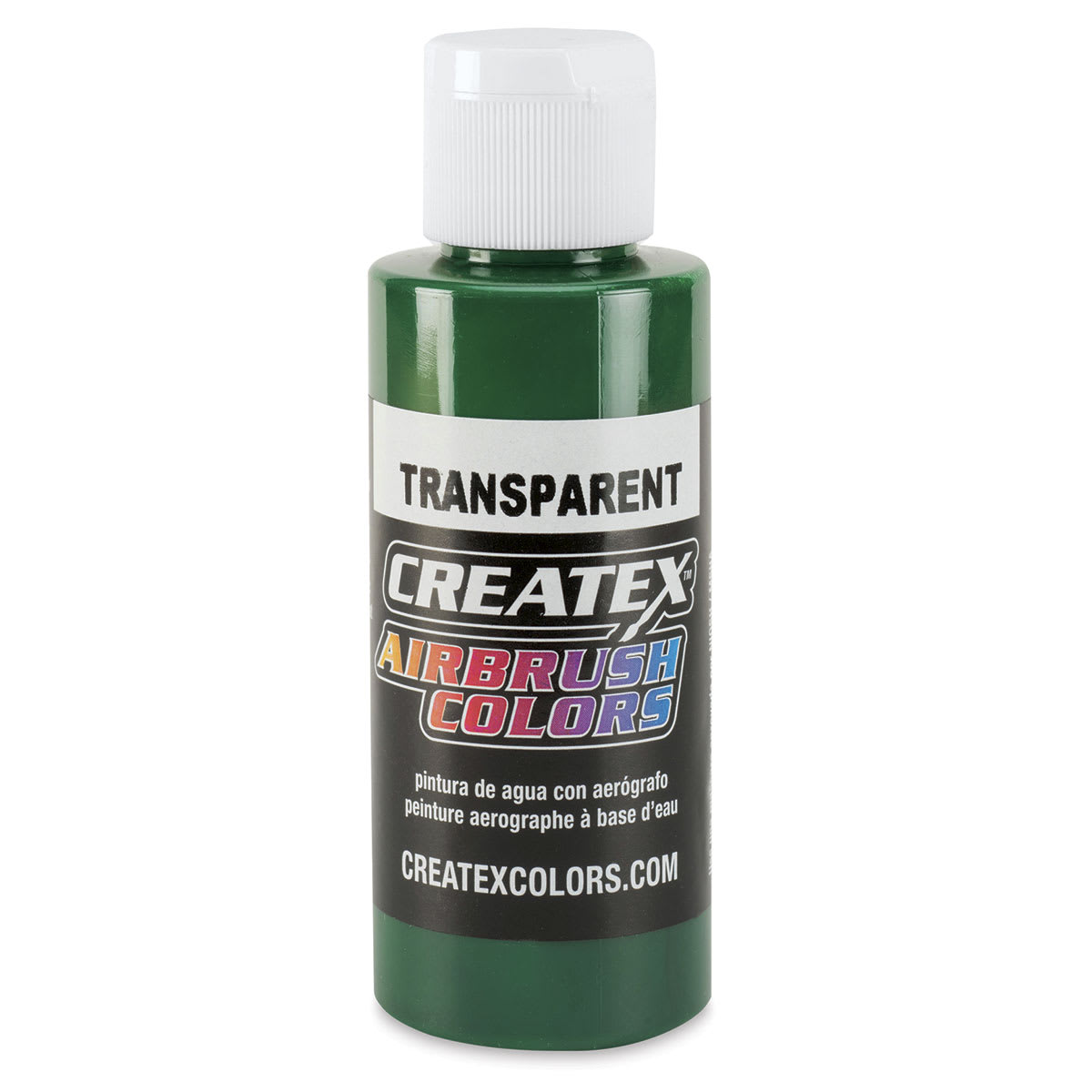 Createx Airbrush Color - 2 oz, Transparent Brite Green