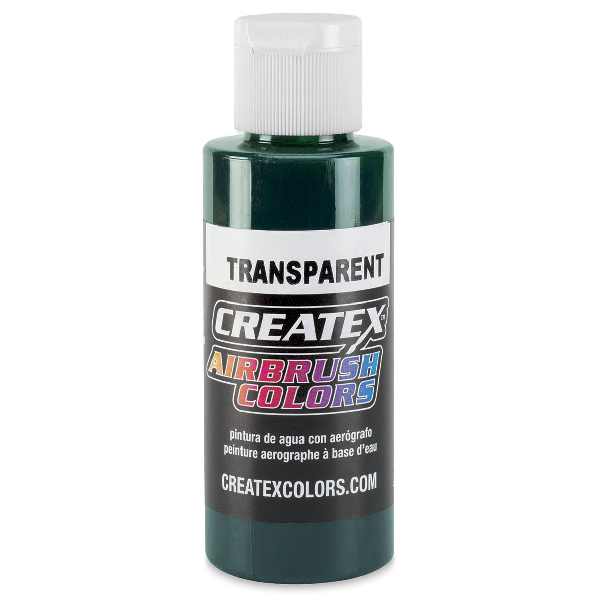 Createx Airbrush Color - 2 oz, Transparent Forest Green