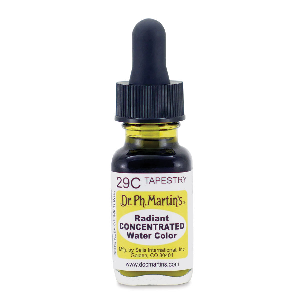 Dr. Ph. Martin's Radiant Concentrated Individual Watercolor - 1/2 oz, Tapestry