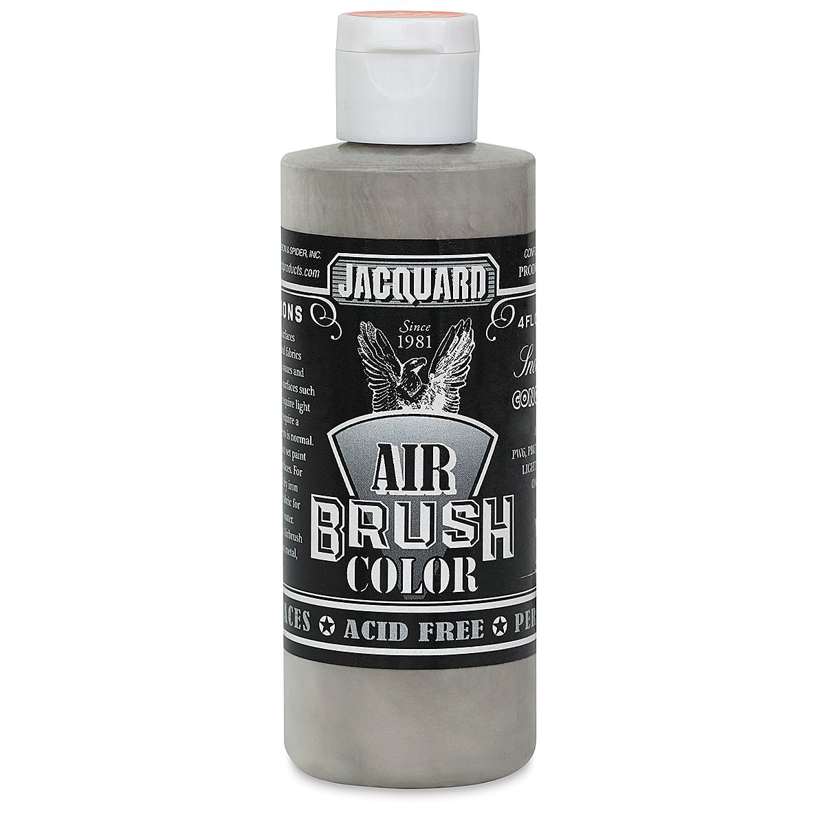 Jacquard Airbrush Paint - 4 oz, Concrete Gray