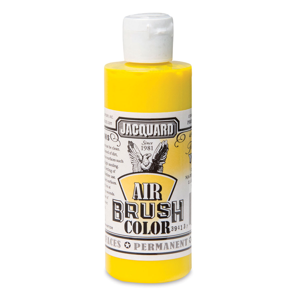 Jacquard Airbrush Paint - 4 oz, Transparent Yellow