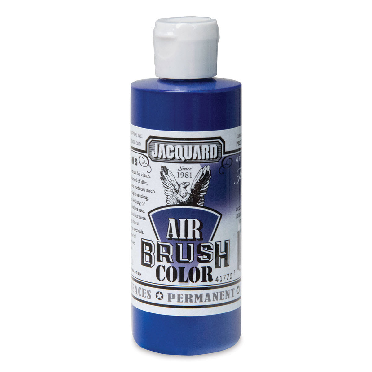 Jacquard Airbrush Paint - 4 oz, Transparent Blue
