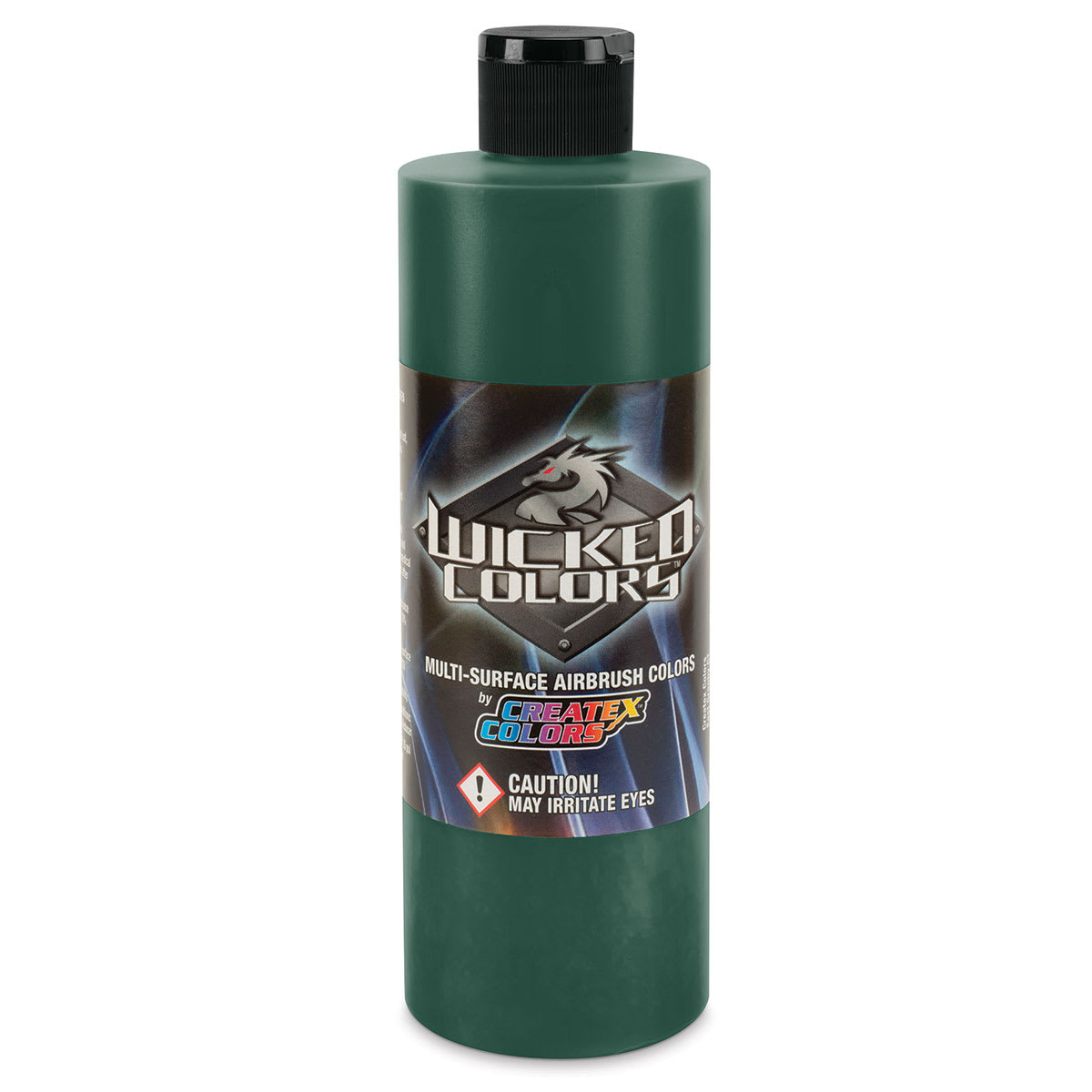 Createx Wicked Colors Airbrush Color - 16 oz, Detail Viridian - front