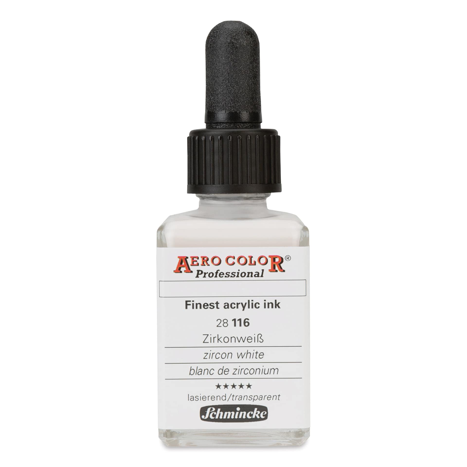 Schmincke Aero Color Professional Airbrush Color - 28 ml, Zircon White