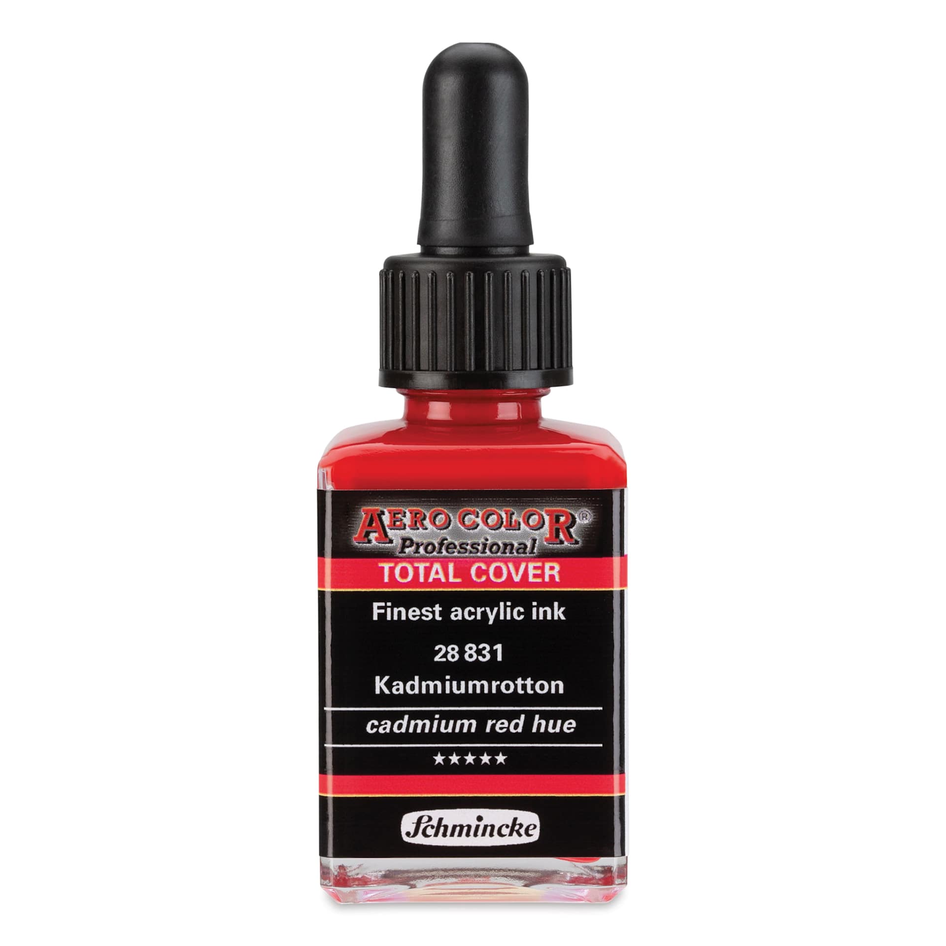 Schmincke Aero Color Professional Airbrush Color - 28 ml, Cadmium Red Hue