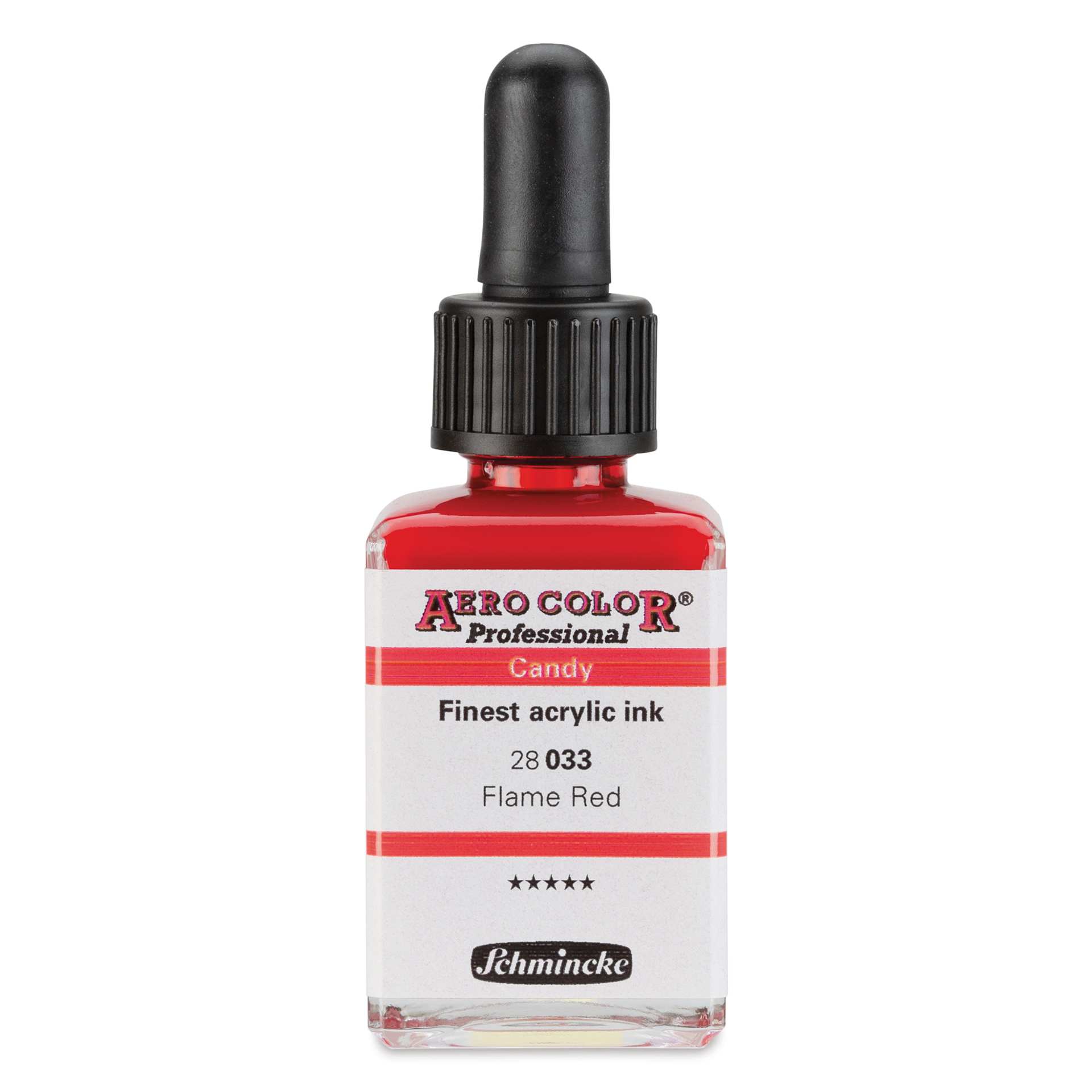 Schmincke Aero Color Professional Airbrush Color - 28 ml, Flame Red