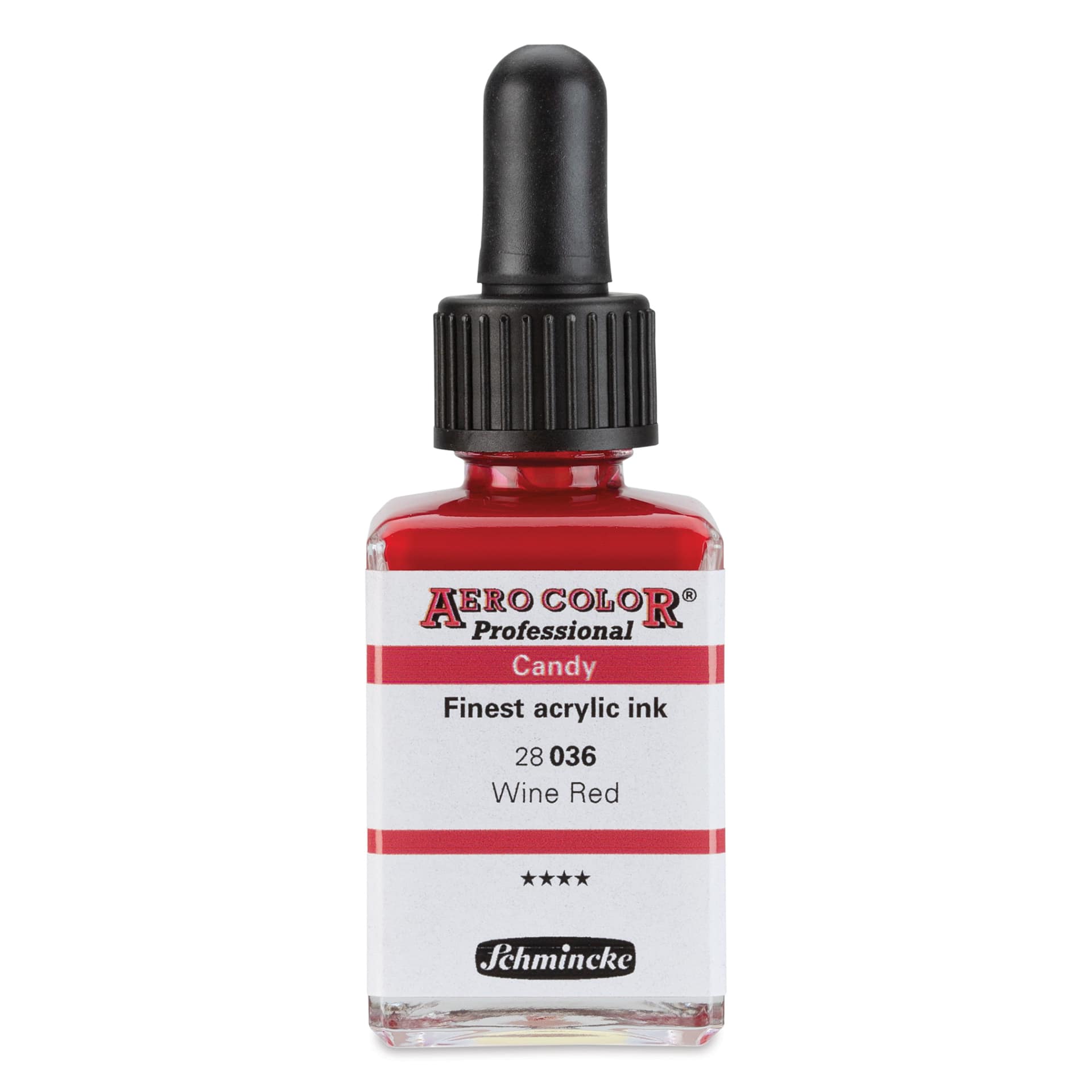 Schmincke Aero Color Professional Airbrush Color - 28 ml, Wine Red