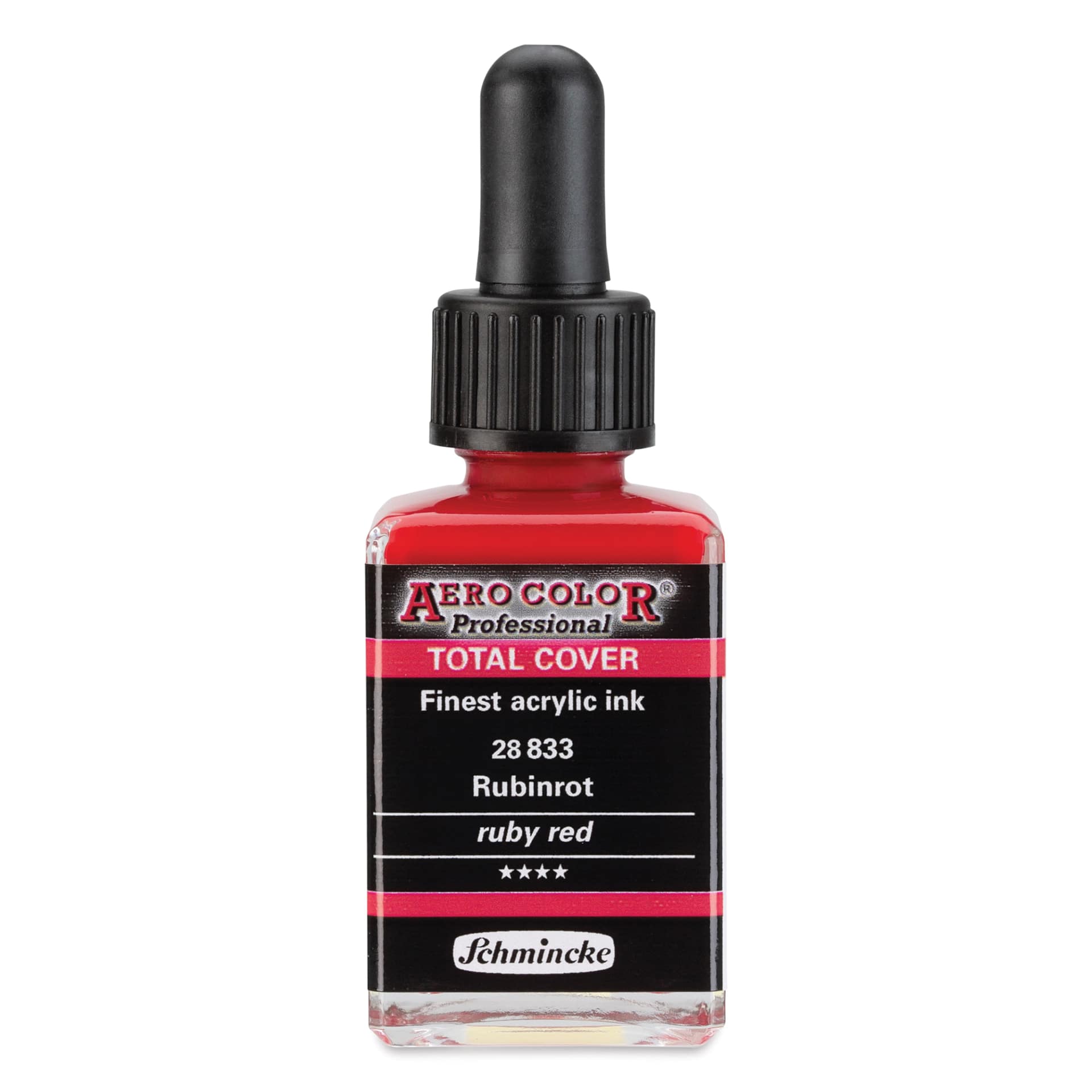 Schmincke Aero Color Professional Airbrush Color - 28 ml, Red Ruby