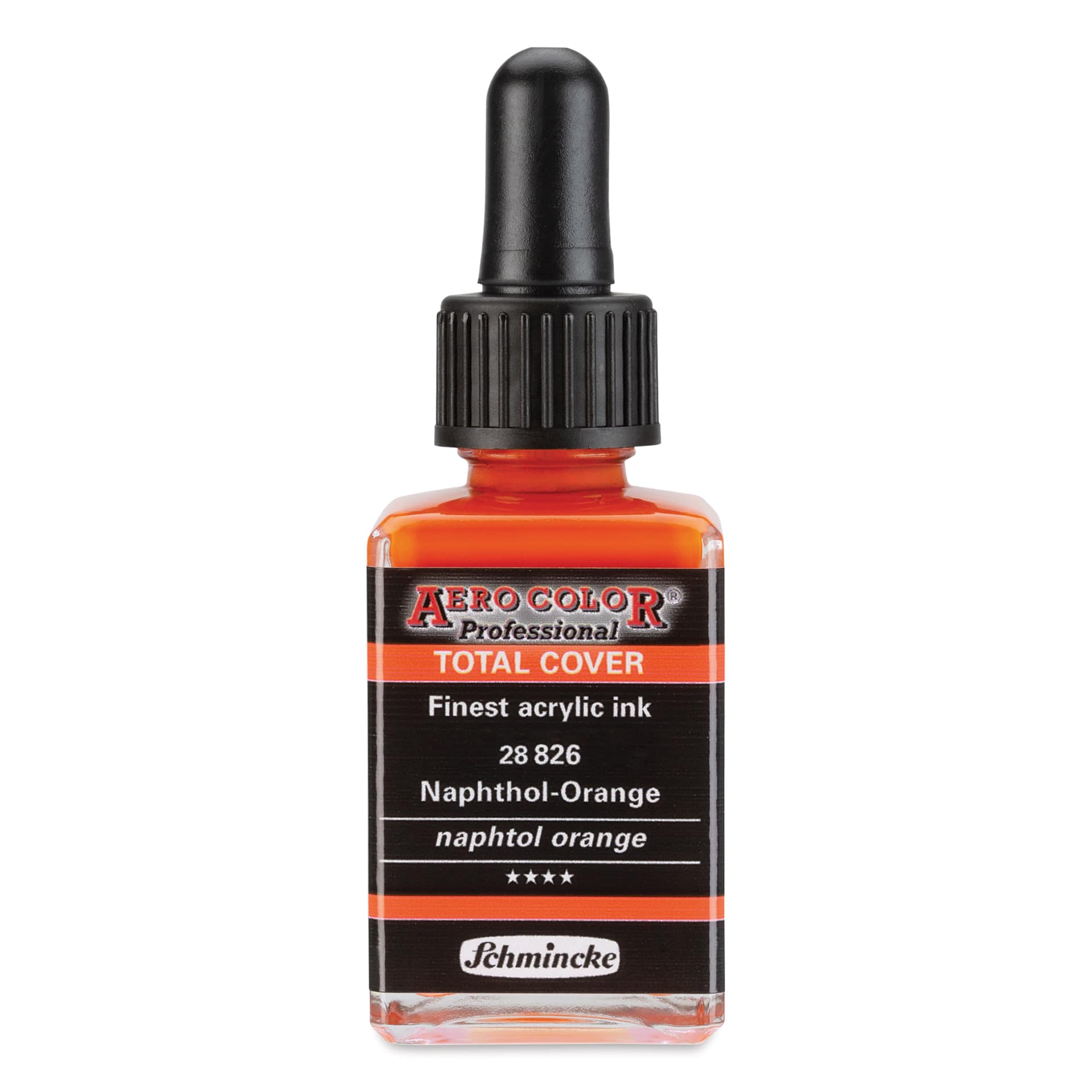 Schmincke Aero Color Professional Airbrush Color - 28 ml, Naphtol Orange