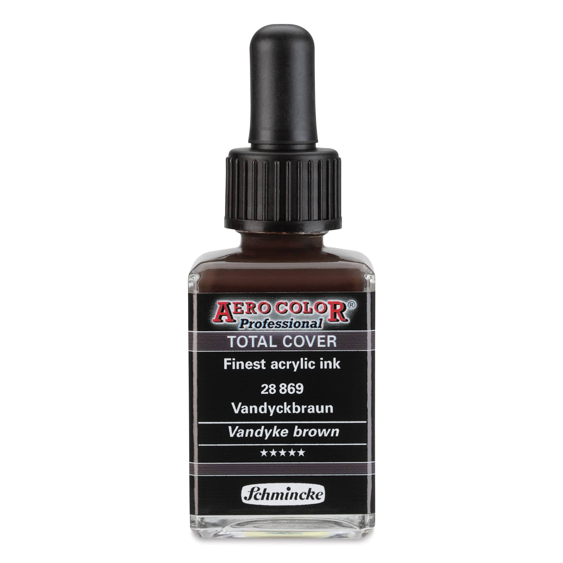 Schmincke Aero Color Professional Airbrush Color - 28 ml, Vandyke Brown